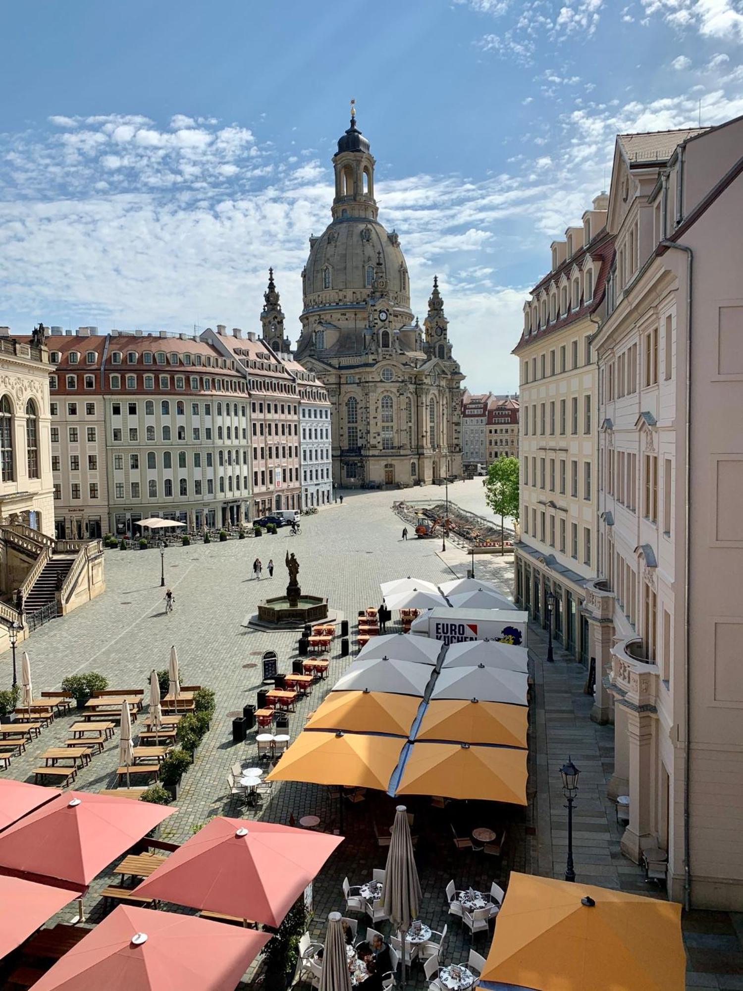 Familienapartment An Der Frauenkirche Дрезден Екстериор снимка