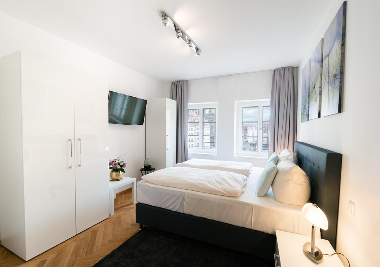 Familienapartment An Der Frauenkirche Дрезден Екстериор снимка